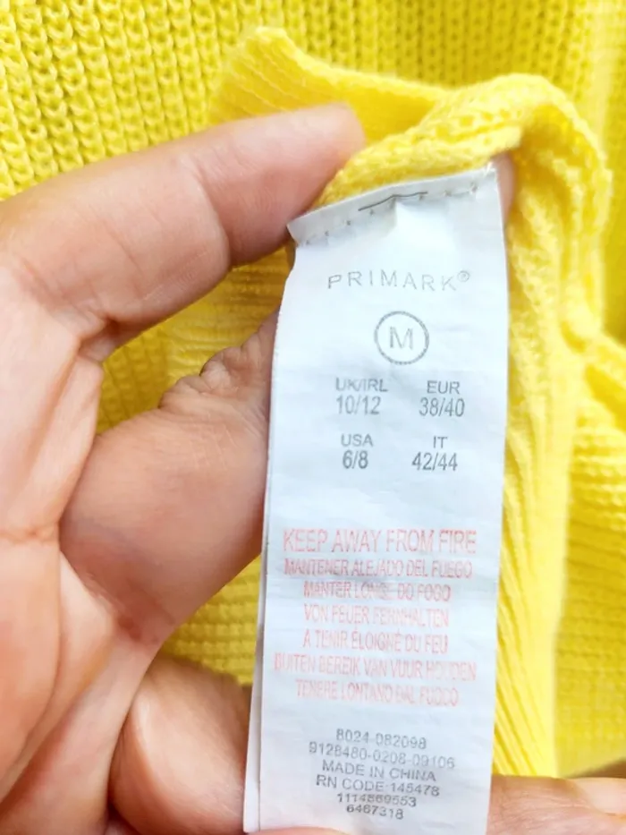 Pull jaune épaules dénudées – Primark - photo numéro 5