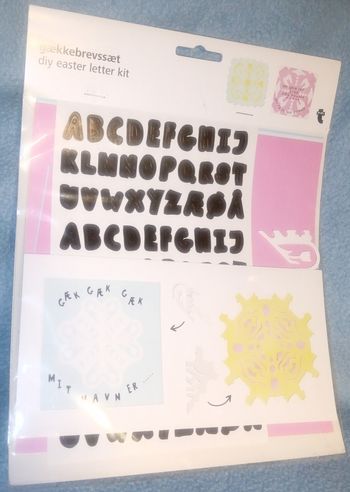 Set de carte de Pâques