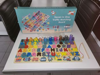Jeu d apprentissage en bois