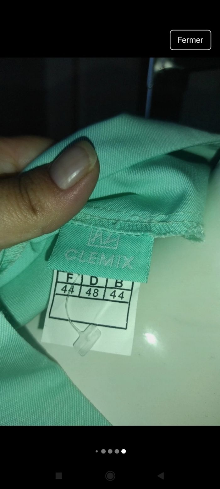 Très belle robe tablier f74 - photo numéro 4