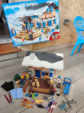 Chalet de ski montagne Playmobil