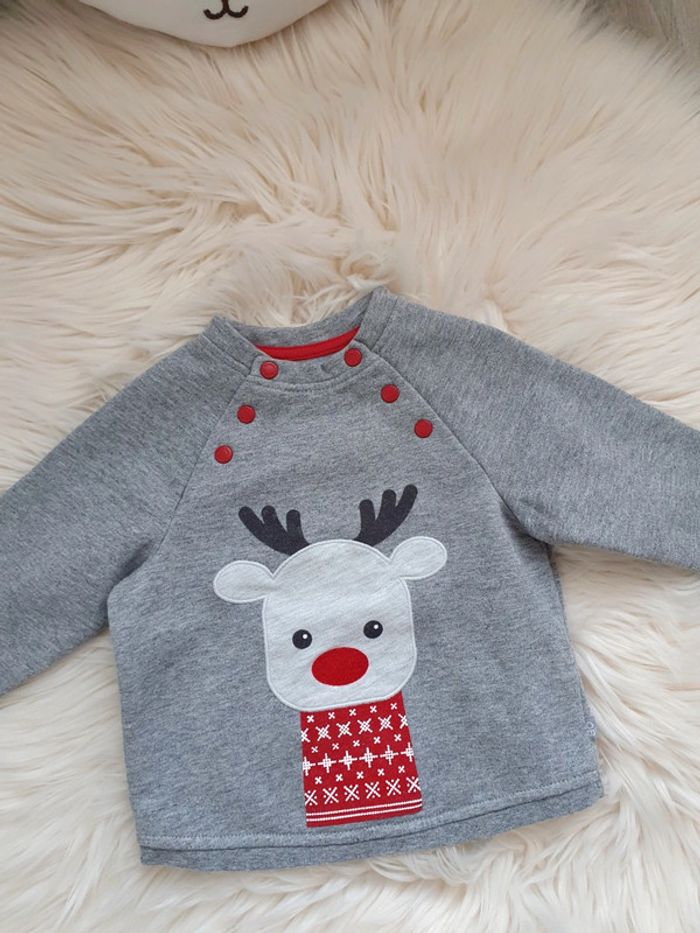 Boy: sweat renne Obaïbi 6 mois - photo numéro 2