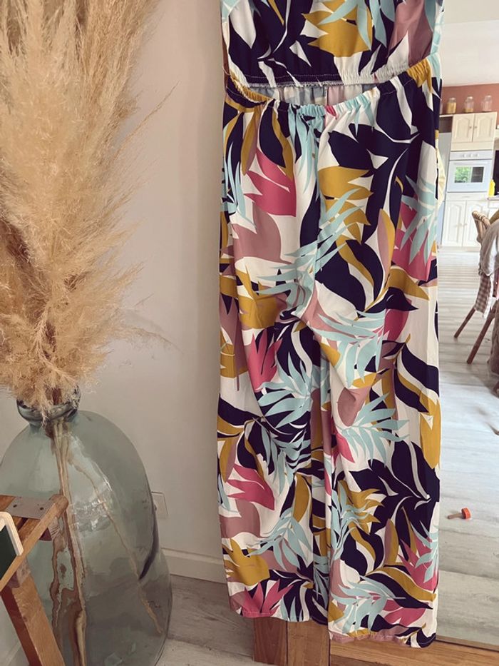 Magnifique combinaison multicolore dos nu - photo numéro 6