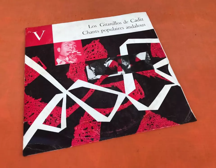 Vinyle 33 tours (25cm) Los Gitanos de Cadiz Chants Populaires Andalous (1956) - photo numéro 2