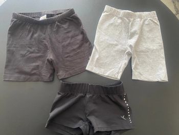 Lot de 3 shorts sport et gym