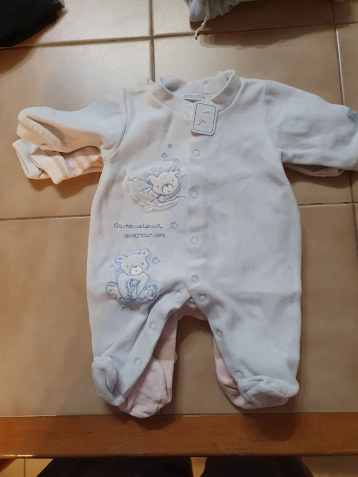 Lot de 4 pijamas naissant - photo numéro 3