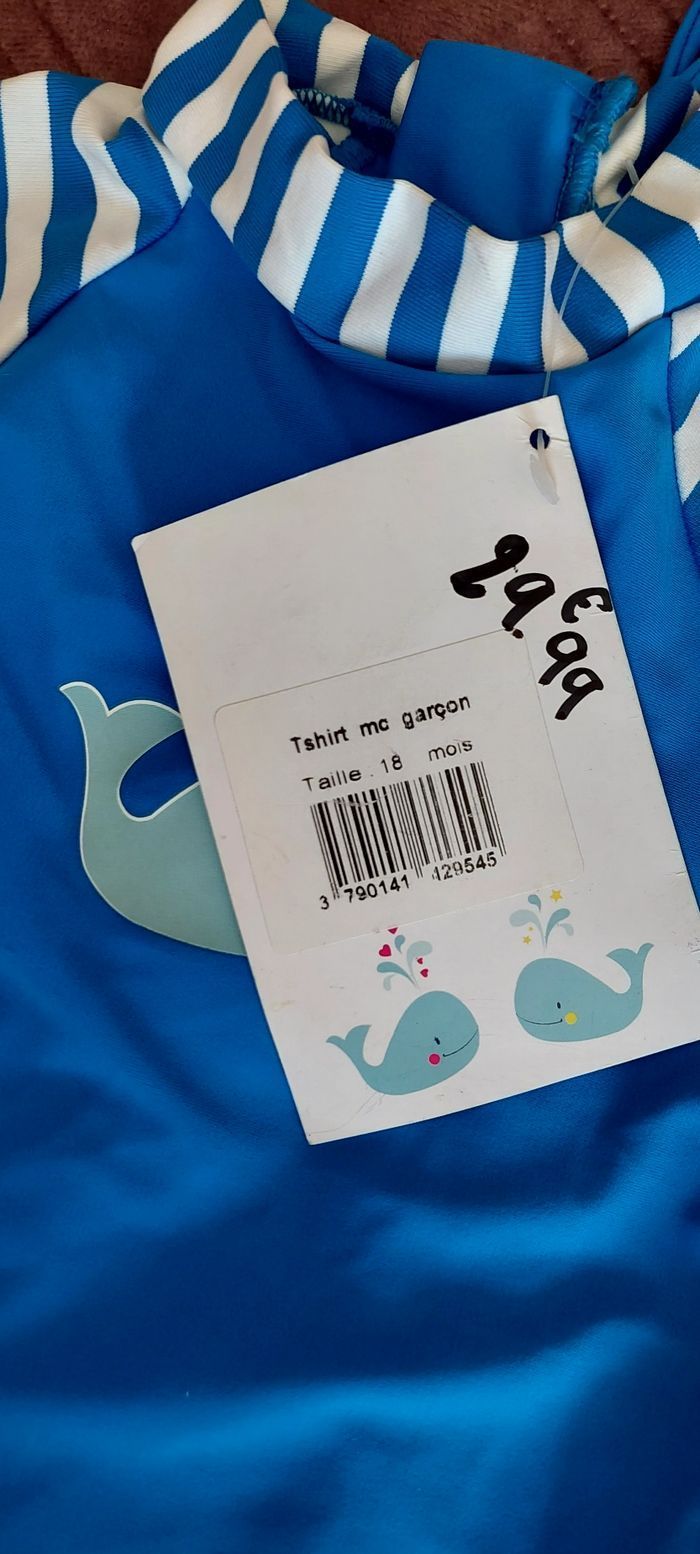 Maillot de bain de bain Anti UV taille 18mois - photo numéro 3