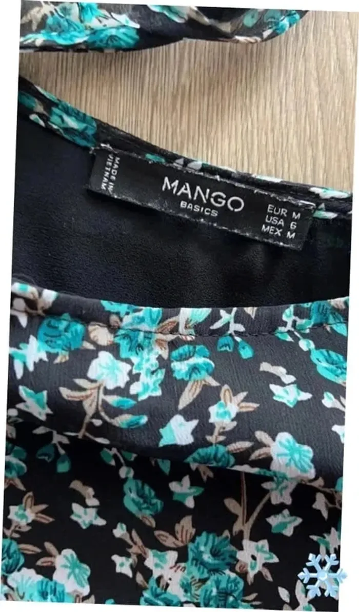 Robe d’été mango a fleurs - photo numéro 3