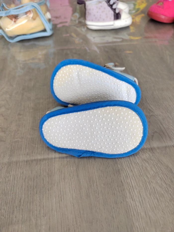 Sandales bébé bleu P16 - photo numéro 3