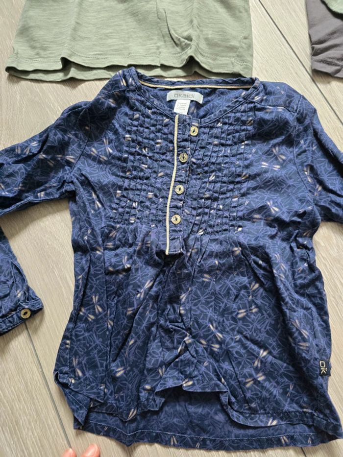 Lot tshirts manches longues 3ans - photo numéro 4