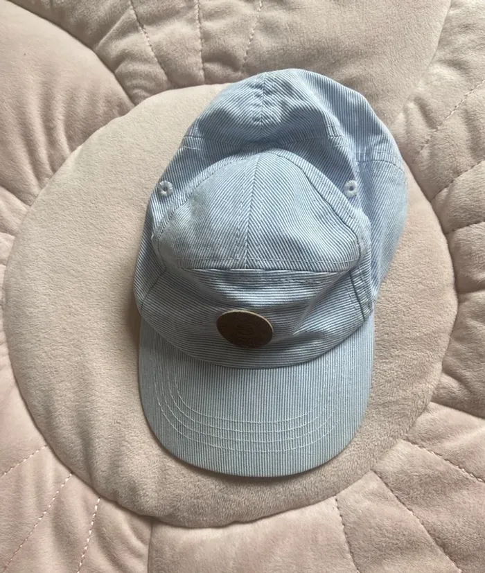 Casquette bleu