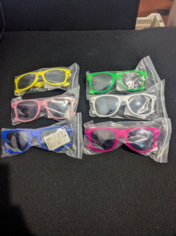 6 paires de lunettes