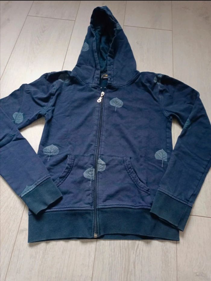 Gilet zippé à capuche S