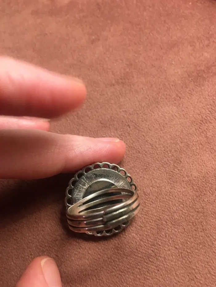 Bague cabochon - photo numéro 4