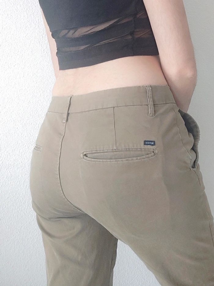 Pantalon chino kaki regular fit Stuart / Scotch & Soda - 38/M - photo numéro 7