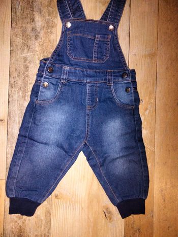 Salopette en jeans 12m/74cm