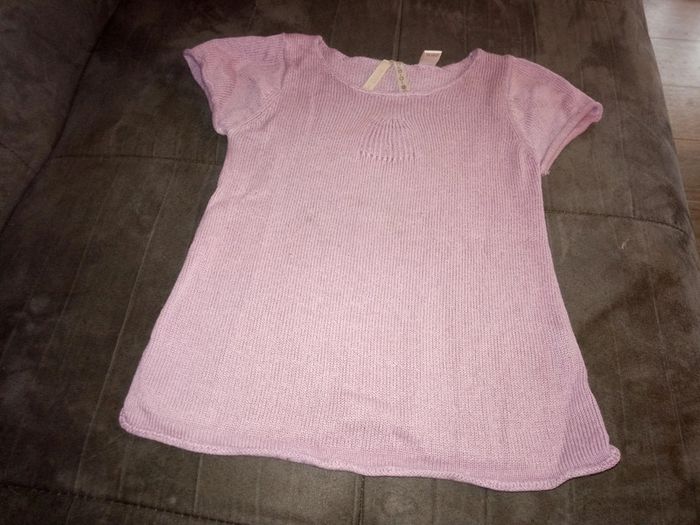 Pull à manches courtes fille 3 ans
