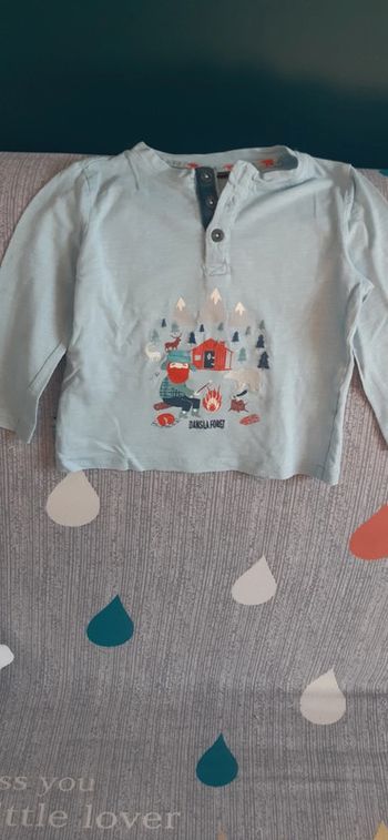 T shirt 2 ans sergent major