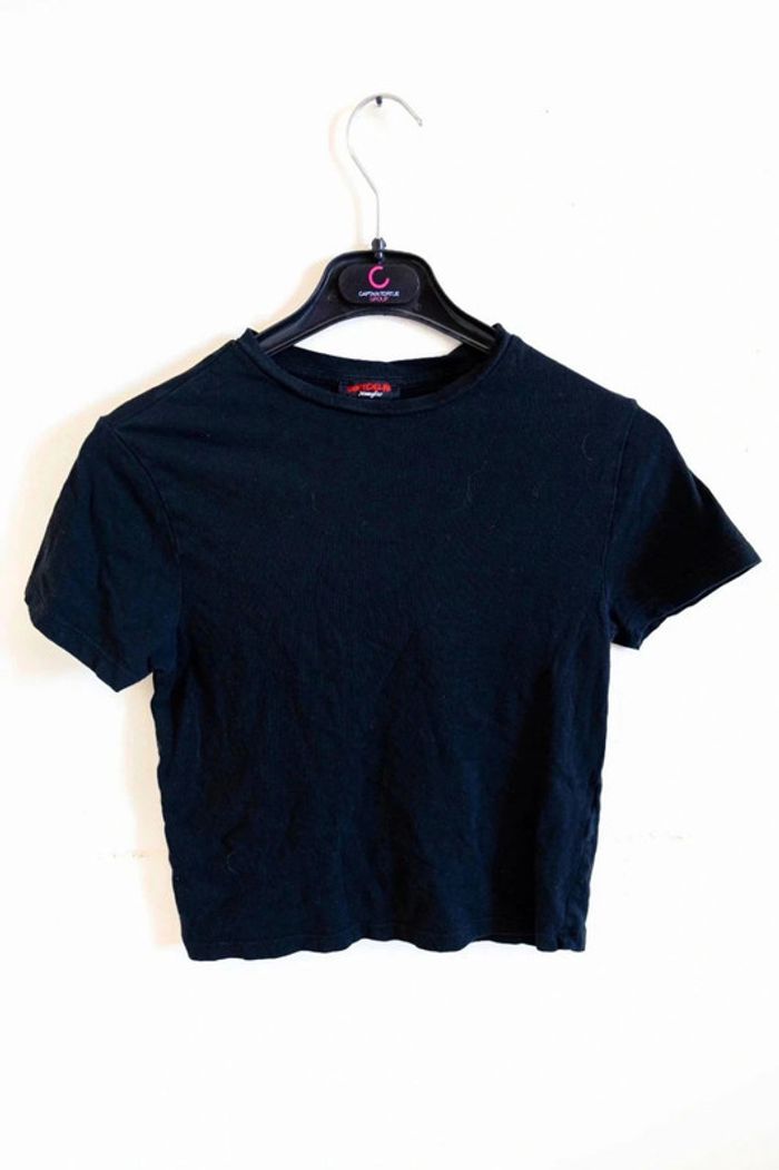 C48 t-shirt noir Jennyfer XS