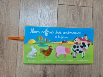 Mon coffret des animaux de la ferme comprenant 4 livres neufs