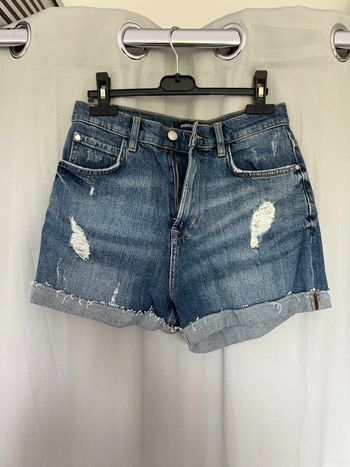 Short en jeans