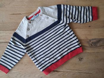 Pull garçon obaibi 12 mois