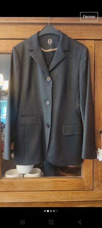 Blazer gris Mayerline fr 38 comme neuf