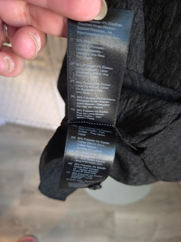 🖤 jolie robe noire Kaporal - détails dentelle & poches femme T36 /S - photo numéro 10