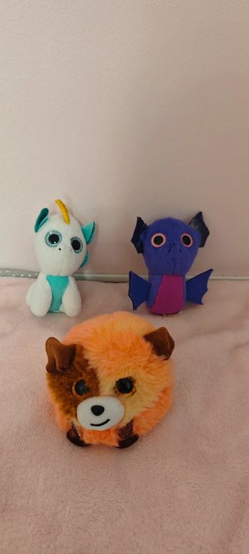 Lot de 3 peluche Ty