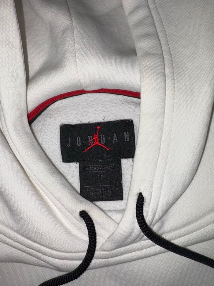 Pull Jordan Blanc Neuf sans Étiquette - photo numéro 2