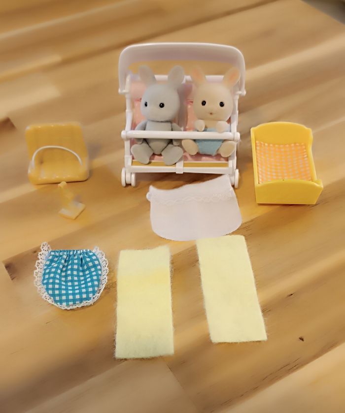 Poussette double Sylvanian