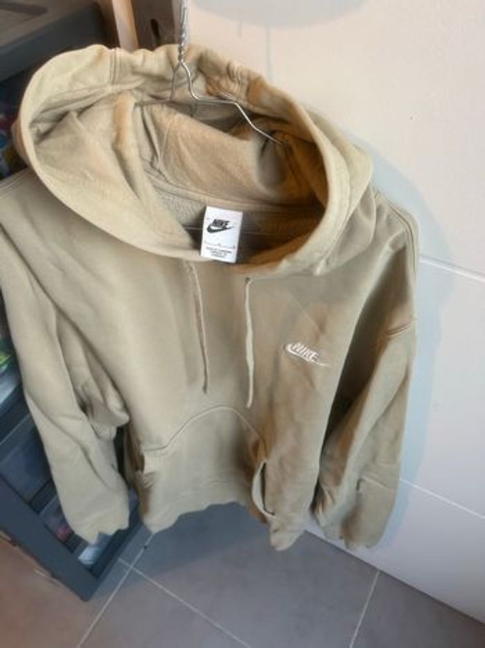 Sweat à capuche Nike homme taille L TBE - photo numéro 2