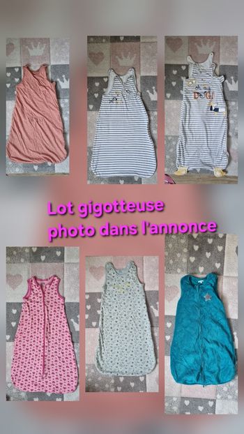 Lot gigotteuse