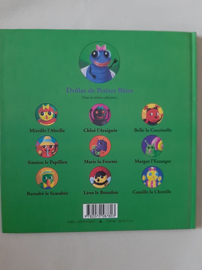 2 livres enfant - Patouch la Mouche et Marie la Fourmi - Les drôles de Petites Bêtes - Antoon Krings - photo numéro 8