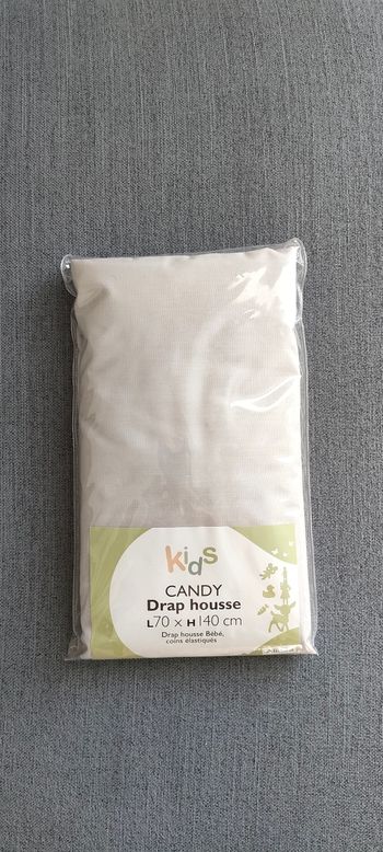 Drap housse 70x140cm neuf