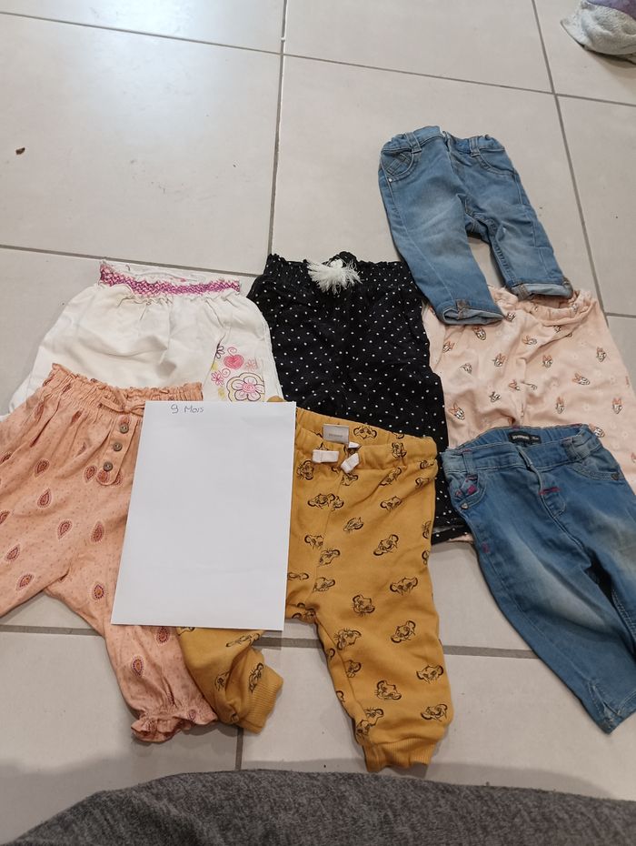 Lot de vêtements fille taille 9 mois - photo numéro 3