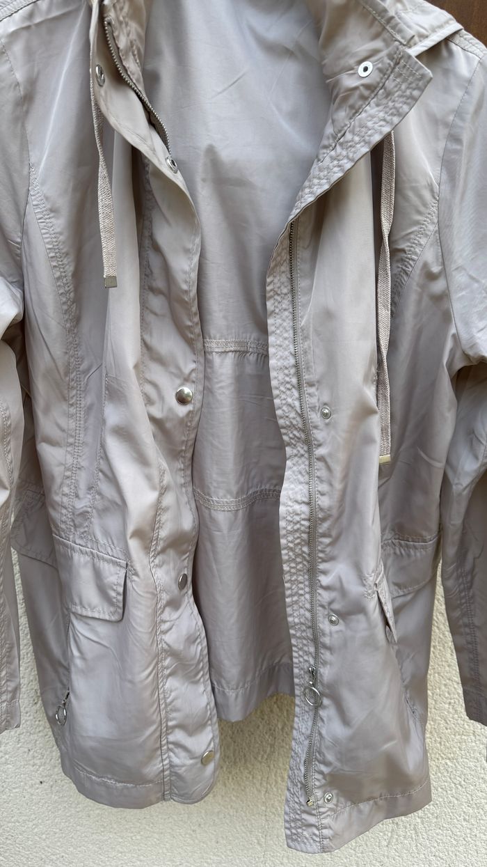 Parka légère beige Punta Roma taille L - photo numéro 3