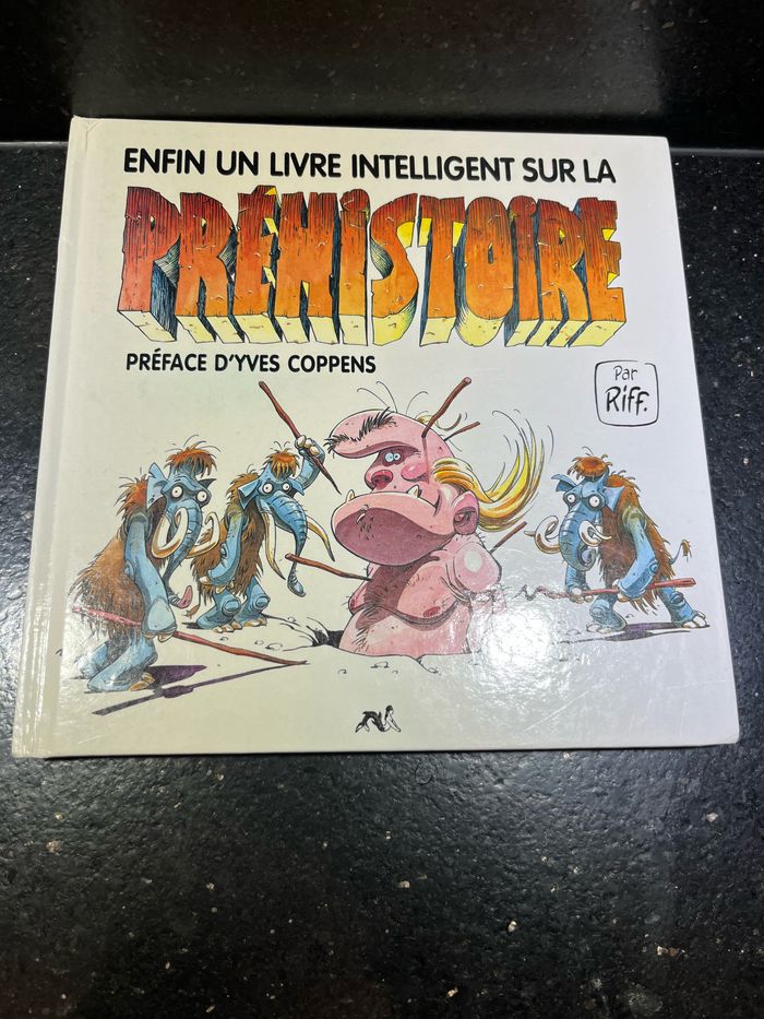 Livre BD sur la préhistoire