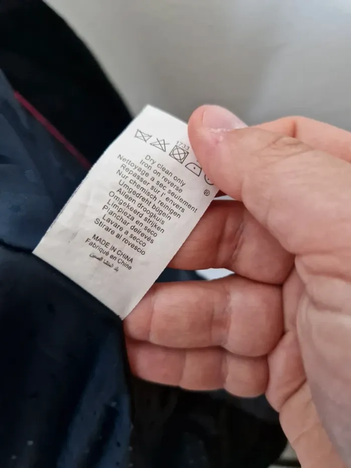 Veste blazer etam bleu taille 44 - photo numéro 7