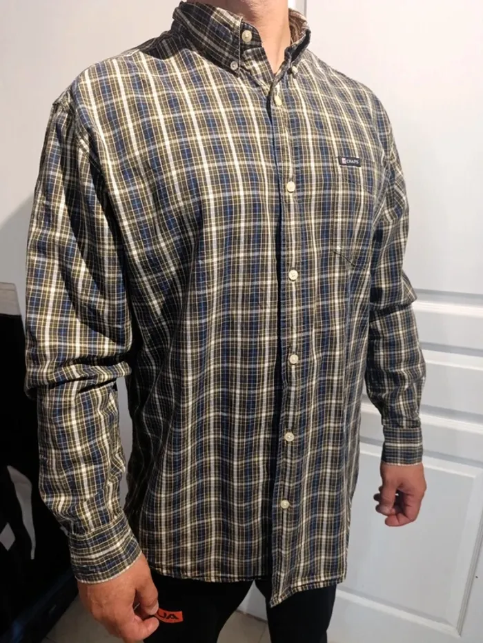 Chemise Chaps manches longues