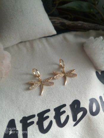 Boucles d'oreilles bohèmes libellules