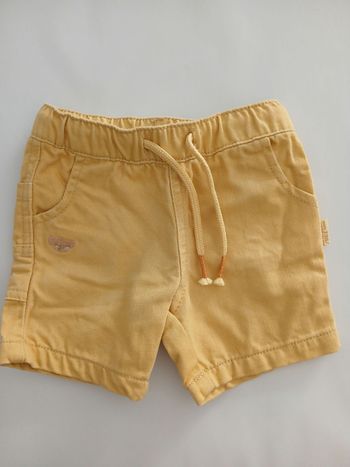 Short jaune 3 mois sergent major