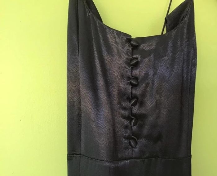 Sublime robe longue bleu nuit à motif discret || XS || scotch et soda - photo numéro 5