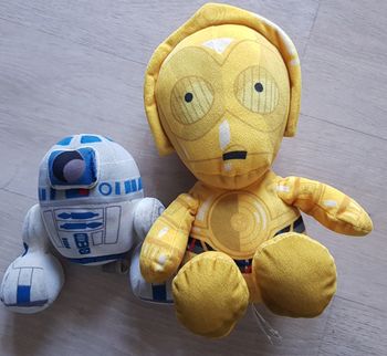 Lot de peluches stars wars