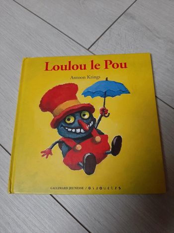 Livre loulou le pou