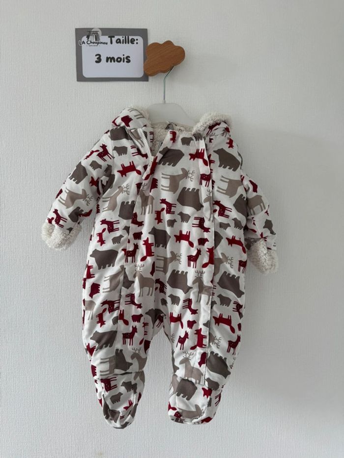 Combinaison pilote hiver - taille 3 mois 🌼