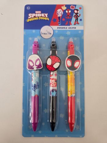Stylos effaçables Marvel Spidey