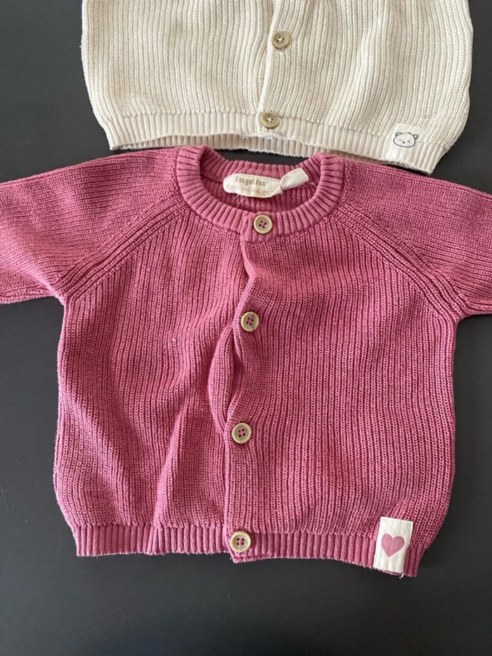 Lot de 2 gilets lupilu 2-4 mois - photo numéro 2
