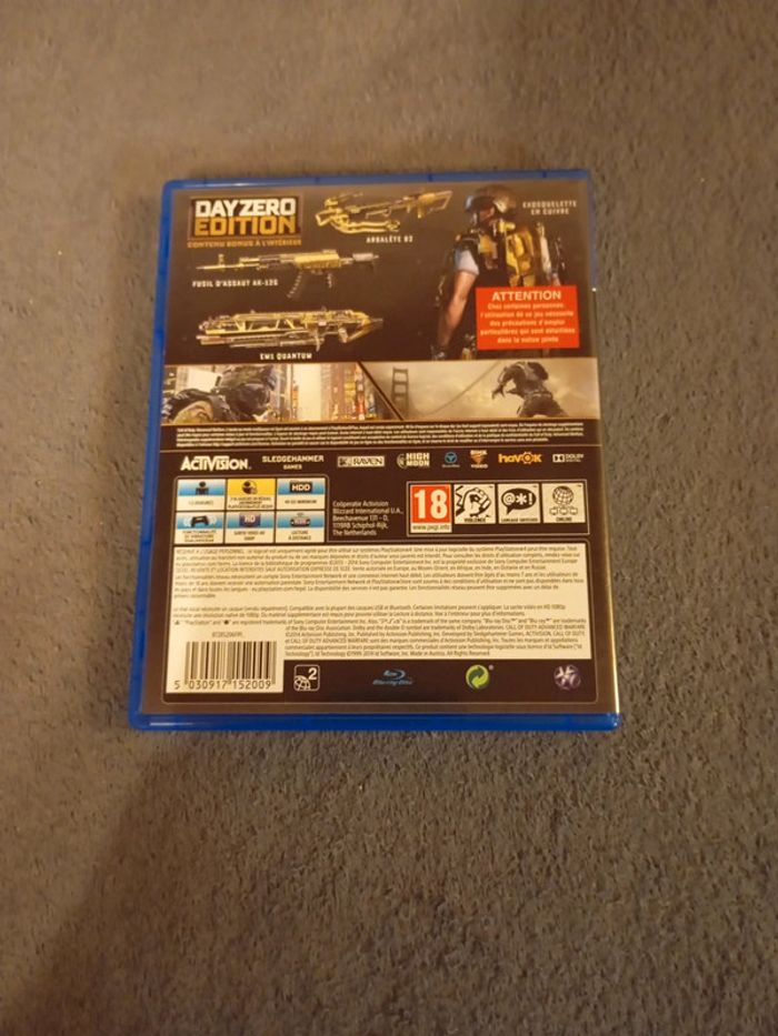 Call of duty advanced warface day zéro édition ps4 - photo numéro 2