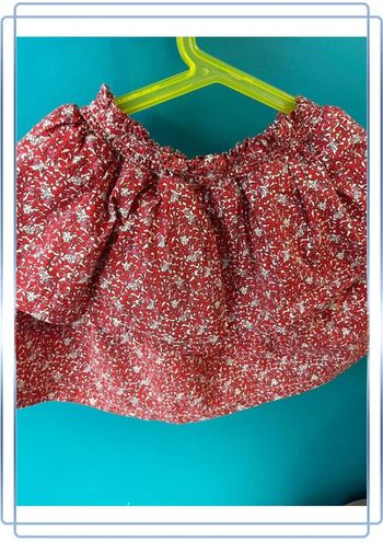 Belle jupe légère taille élastique 6 ans sergent Major